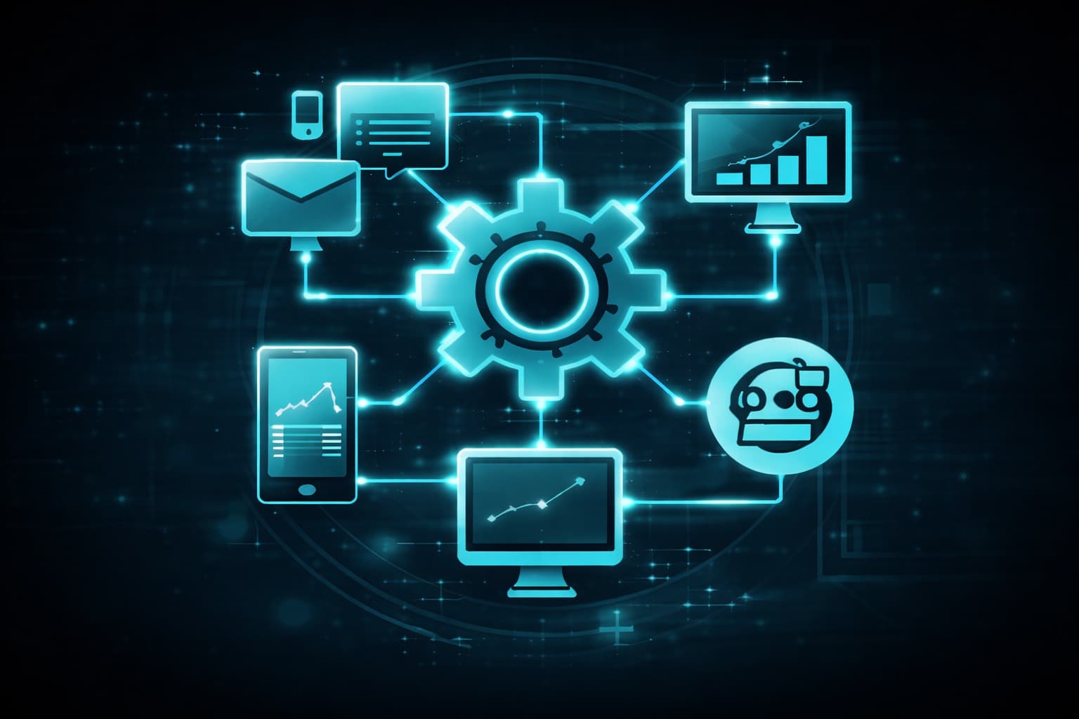 Automation + Enablement capability visual